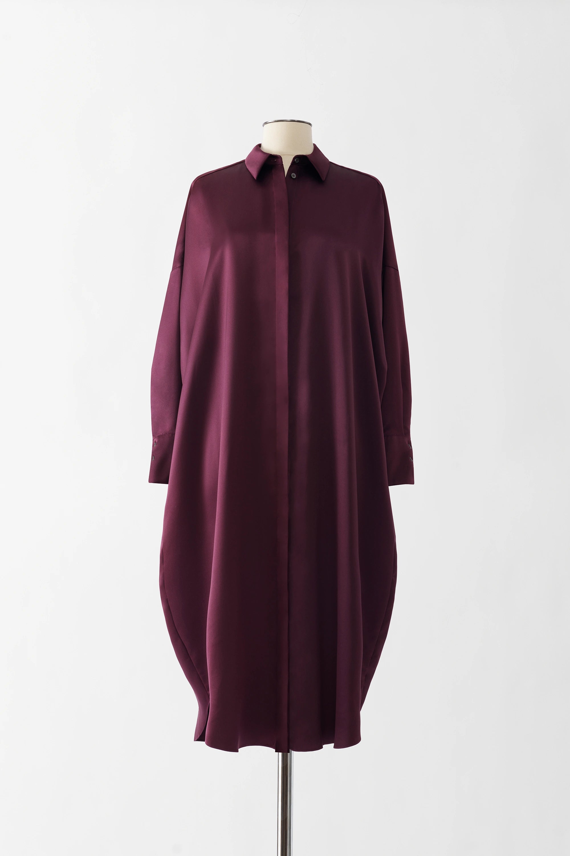 Cos draped boxy shirt dress best sale